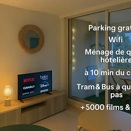 T2 Avec Loggia A 10 Min Du Centre De Montpellier